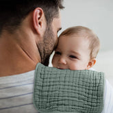 Burp Cloths 6 Pack 100% Cotton Muslin Cloths